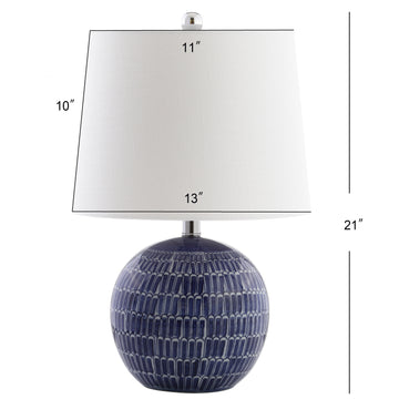 Ronald 21" Ceramic LED Table Lamp - JONATHAN Y